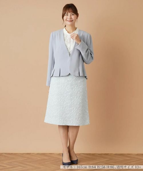 Leilian PLUS HOUSE / レリアンプラスハウス テーラードジャケット | 【セットアップ対応商品】セレモニージャケット【セレモニー】 | 詳細5