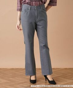 Leilian PLUS HOUSE / レリアンプラスハウス デニムパンツ | ストレッチブーツカットデニムパンツ【L JEANS】