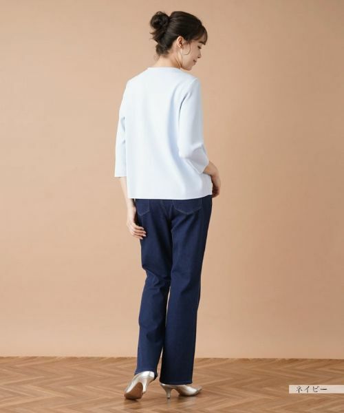 Leilian PLUS HOUSE / レリアンプラスハウス デニムパンツ | ストレッチブーツカットデニムパンツ【L JEANS】 | 詳細15