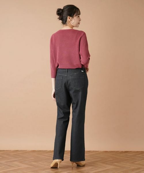 Leilian PLUS HOUSE / レリアンプラスハウス デニムパンツ | ストレッチブーツカットデニムパンツ【L JEANS】 | 詳細18