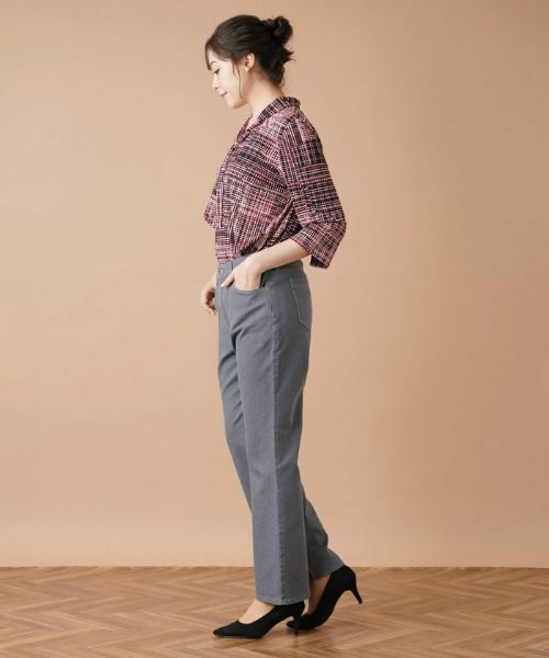 Leilian PLUS HOUSE / レリアンプラスハウス デニムパンツ | ストレッチブーツカットデニムパンツ【L JEANS】 | 詳細2