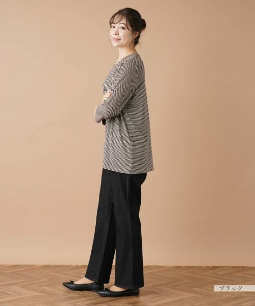 Leilian PLUS HOUSE / レリアンプラスハウス デニムパンツ | ストレッチブーツカットデニムパンツ【L JEANS】 | 詳細20