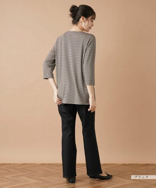 Leilian PLUS HOUSE / レリアンプラスハウス デニムパンツ | ストレッチブーツカットデニムパンツ【L JEANS】 | 詳細21