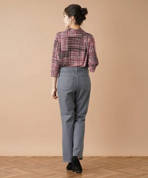 Leilian PLUS HOUSE / レリアンプラスハウス デニムパンツ | ストレッチブーツカットデニムパンツ【L JEANS】 | 詳細3