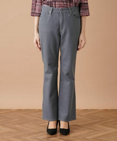 Leilian PLUS HOUSE / レリアンプラスハウス デニムパンツ | ストレッチブーツカットデニムパンツ【L JEANS】 | 詳細4