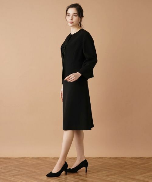 Leilian PLUS HOUSE / レリアンプラスハウス ドレス | 【ブラックフォーマル】ブレザー・ジャケット・ワンピースセット | 詳細14
