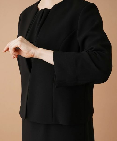 Leilian PLUS HOUSE / レリアンプラスハウス ドレス | 【ブラックフォーマル】ブレザー・ジャケット・ワンピースセット | 詳細22