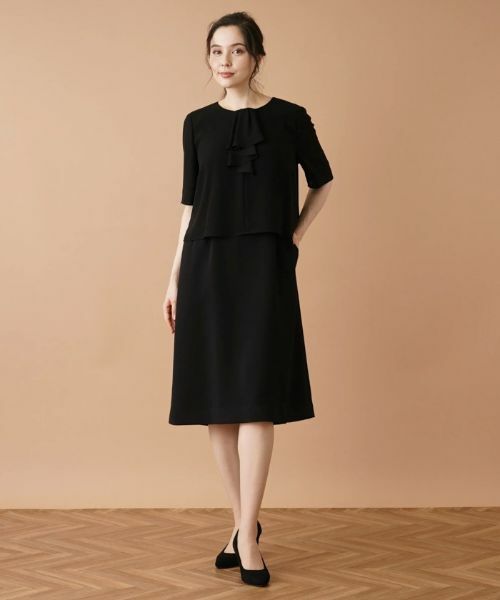 Leilian PLUS HOUSE / レリアンプラスハウス ドレス | 【ブラックフォーマル】ブレザー・ジャケット・ワンピースセット | 詳細25