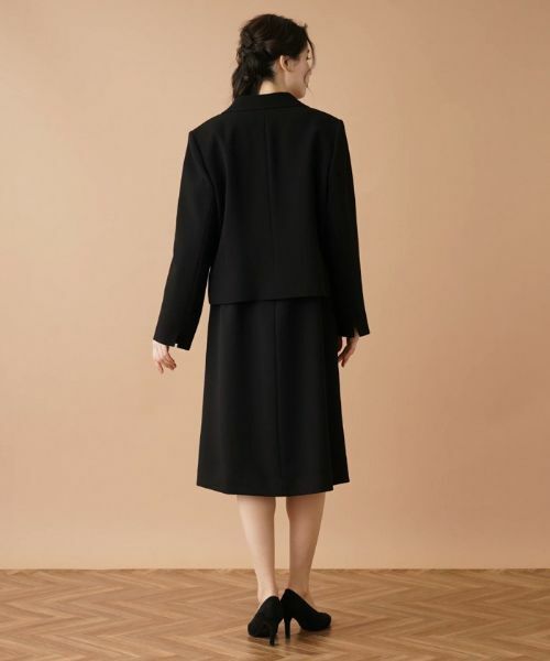 Leilian PLUS HOUSE / レリアンプラスハウス ドレス | 【ブラックフォーマル】ブレザー・ジャケット・ワンピースセット | 詳細3