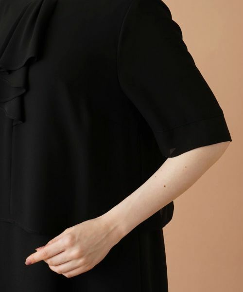 Leilian PLUS HOUSE / レリアンプラスハウス ドレス | 【ブラックフォーマル】ブレザー・ジャケット・ワンピースセット | 詳細30