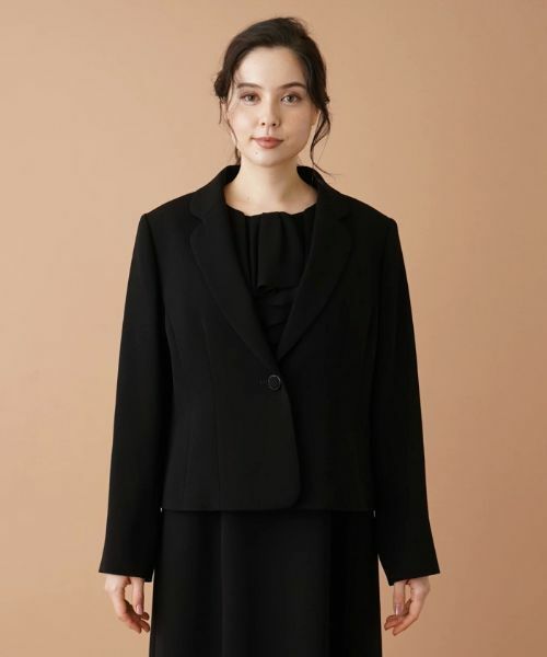 Leilian PLUS HOUSE / レリアンプラスハウス ドレス | 【ブラックフォーマル】ブレザー・ジャケット・ワンピースセット | 詳細4