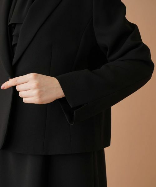 Leilian PLUS HOUSE / レリアンプラスハウス ドレス | 【ブラックフォーマル】ブレザー・ジャケット・ワンピースセット | 詳細9