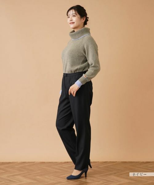 Leilian PLUS HOUSE / レリアンプラスハウス その他パンツ | 【店舗人気】センタープレスパンツ | 詳細22