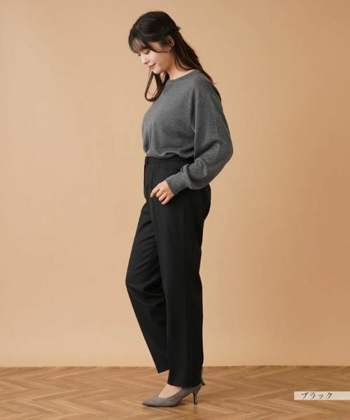 Leilian PLUS HOUSE / レリアンプラスハウス その他パンツ | 【店舗人気】センタープレスパンツ | 詳細6