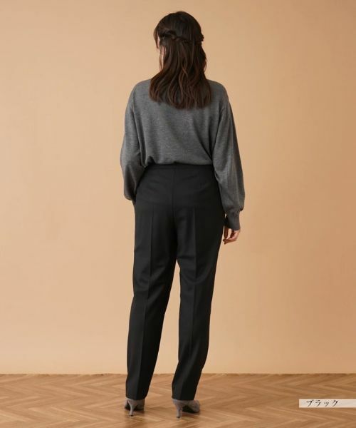 Leilian PLUS HOUSE / レリアンプラスハウス その他パンツ | 【店舗人気】センタープレスパンツ | 詳細7