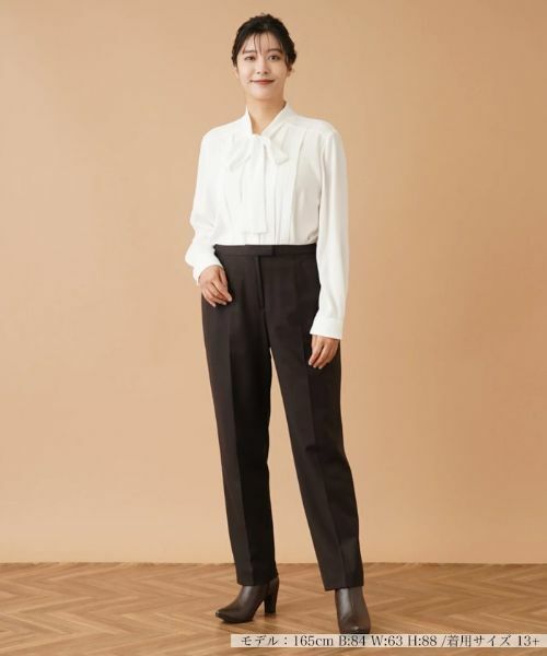 Leilian PLUS HOUSE / レリアンプラスハウス その他パンツ | 【店舗人気】センタープレスパンツ | 詳細9