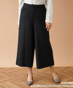 Leilian PLUS HOUSE / レリアンプラスハウス その他パンツ | 2wayストレッチワイドパンツ