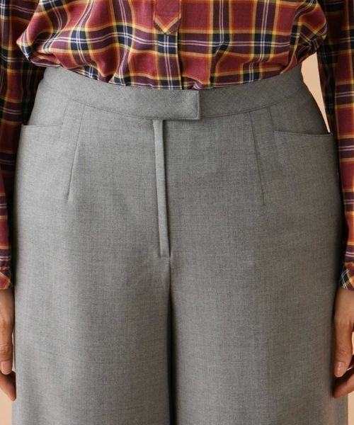 Leilian PLUS HOUSE / レリアンプラスハウス その他パンツ | 2wayストレッチワイドパンツ | 詳細13