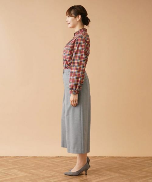 Leilian PLUS HOUSE / レリアンプラスハウス その他パンツ | 2wayストレッチワイドパンツ | 詳細8