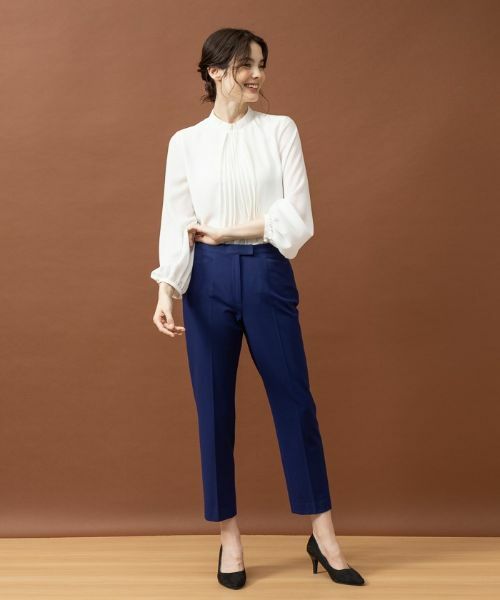 Leilian PLUS HOUSE / レリアンプラスハウス その他パンツ | ストレッチクロップドパンツ | 詳細10