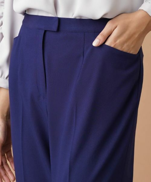 Leilian PLUS HOUSE / レリアンプラスハウス その他パンツ | ストレッチクロップドパンツ | 詳細7