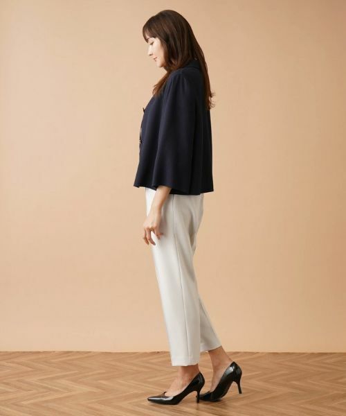 Leilian PLUS HOUSE / レリアンプラスハウス テーラードジャケット | ステンカラージャケット【MANIGLIA】 | 詳細2