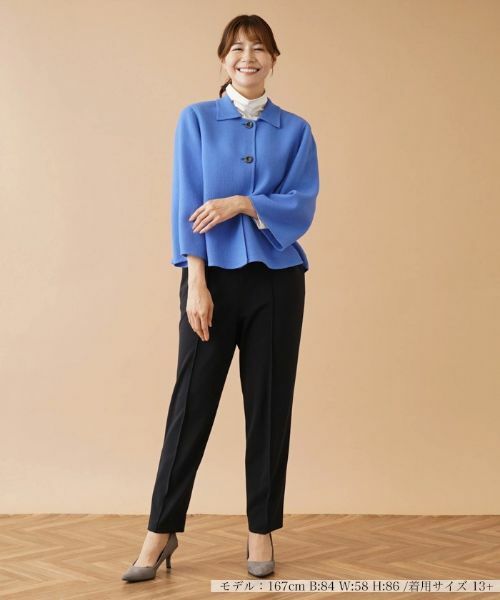 Leilian PLUS HOUSE / レリアンプラスハウス テーラードジャケット | ステンカラージャケット【MANIGLIA】 | 詳細4