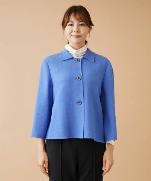 Leilian PLUS HOUSE / レリアンプラスハウス テーラードジャケット | ステンカラージャケット【MANIGLIA】 | 詳細7