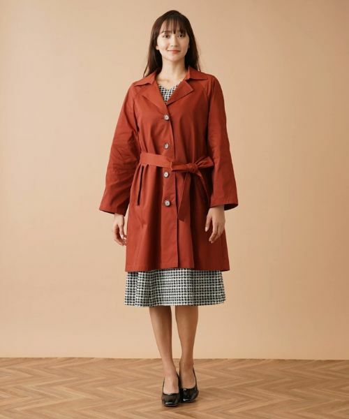 Leilian PLUS HOUSE / レリアンプラスハウス トレンチコート | ミディ丈トレンチコート | 詳細1