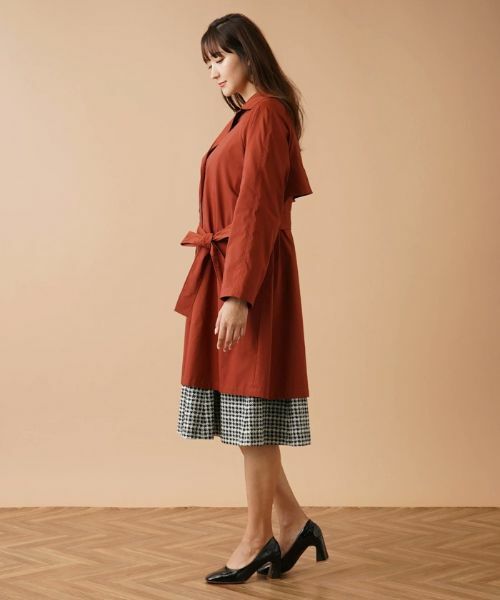 Leilian PLUS HOUSE / レリアンプラスハウス トレンチコート | ミディ丈トレンチコート | 詳細2