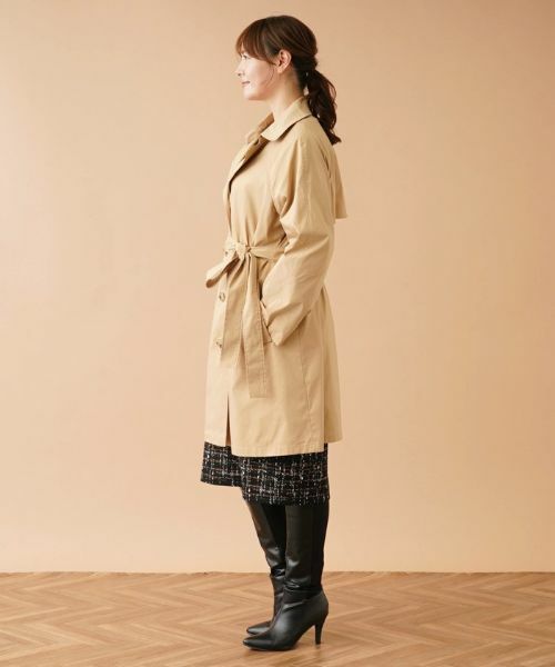 Leilian PLUS HOUSE / レリアンプラスハウス トレンチコート | ミディ丈トレンチコート | 詳細5