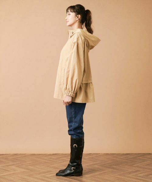 Leilian PLUS HOUSE / レリアンプラスハウス テーラードジャケット | フード付きジップジャケット | 詳細2