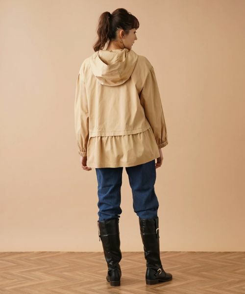 Leilian PLUS HOUSE / レリアンプラスハウス テーラードジャケット | フード付きジップジャケット | 詳細3
