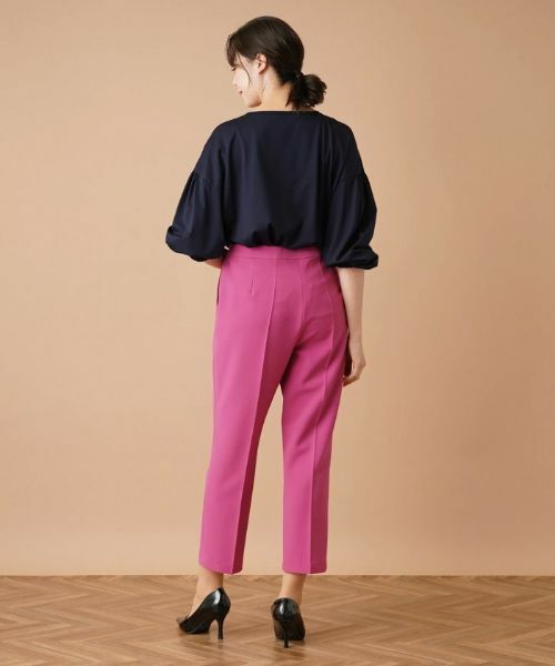 Leilian PLUS HOUSE / レリアンプラスハウス その他パンツ | センタープレスクロップドパンツ | 詳細13