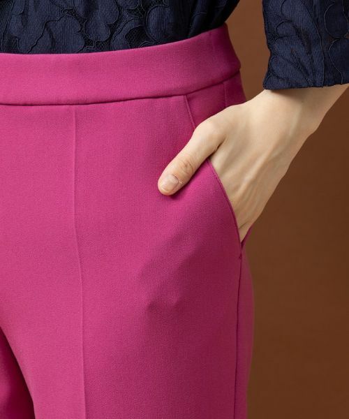 Leilian PLUS HOUSE / レリアンプラスハウス その他パンツ | センタープレスクロップドパンツ | 詳細15