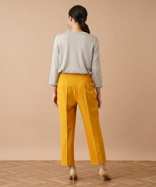 Leilian PLUS HOUSE / レリアンプラスハウス その他パンツ | センタープレスクロップドパンツ | 詳細3
