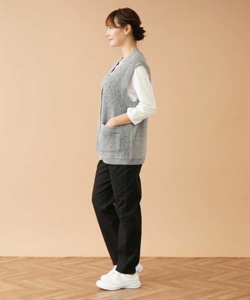 Leilian PLUS HOUSE / レリアンプラスハウス テーラードジャケット | Vネックニットベスト | 詳細14