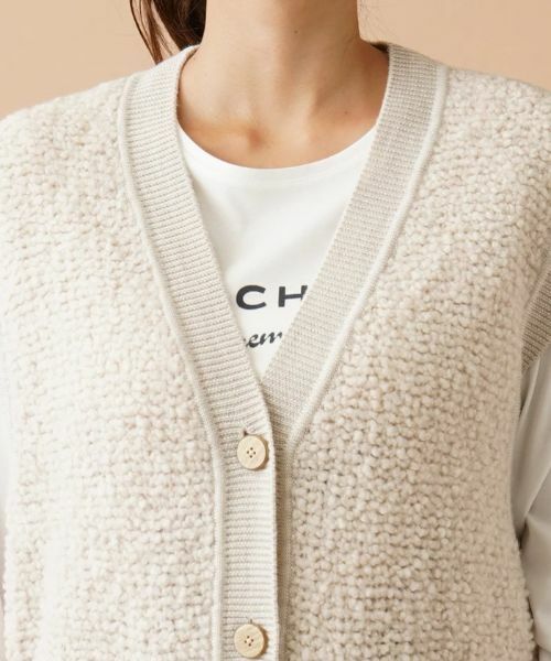 Leilian PLUS HOUSE / レリアンプラスハウス テーラードジャケット | Vネックニットベスト | 詳細7