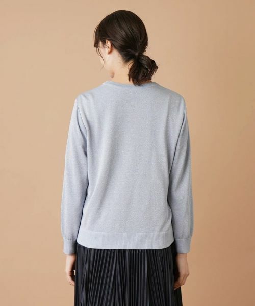 Leilian PLUS HOUSE / レリアンプラスハウス カーディガン・ボレロ | エンブロイダリーカーディガン | 詳細6