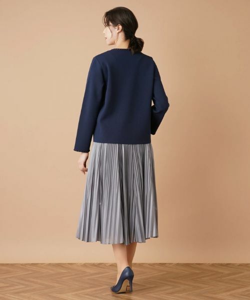 Leilian PLUS HOUSE / レリアンプラスハウス テーラードジャケット | トリムノーカラージャケット | 詳細15