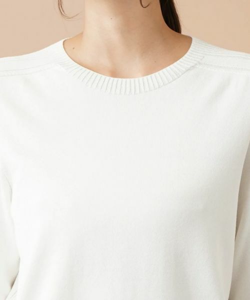 Leilian PLUS HOUSE / レリアンプラスハウス ニット・セーター | ホールガーメントプルオーバー | 詳細7