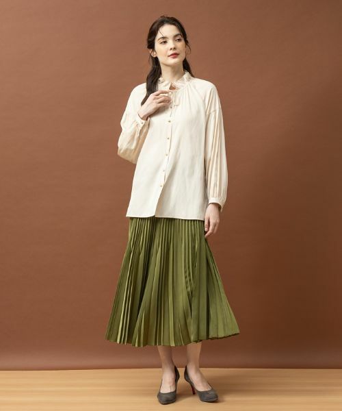 Leilian PLUS HOUSE / レリアンプラスハウス シャツ・ブラウス | フリルリボンブラウス | 詳細13