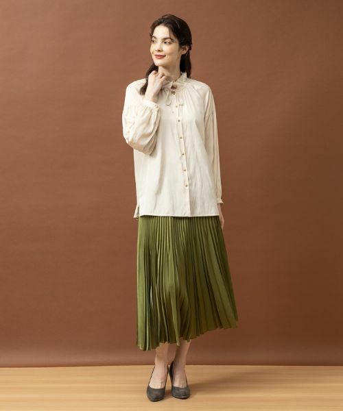 Leilian PLUS HOUSE / レリアンプラスハウス シャツ・ブラウス | フリルリボンブラウス | 詳細14