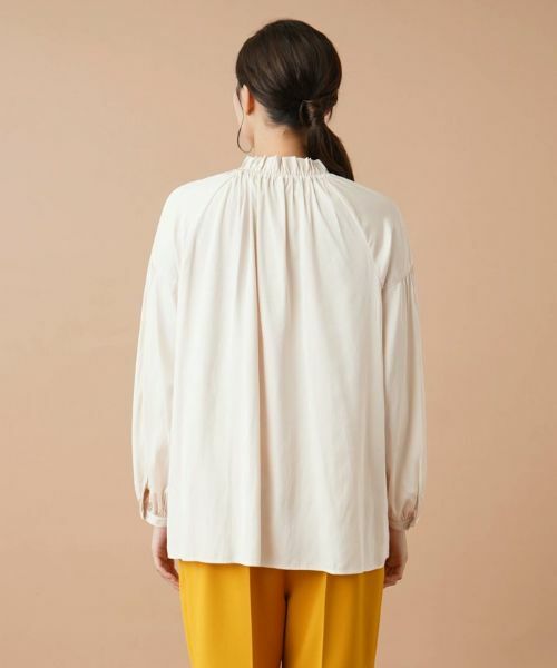 Leilian PLUS HOUSE / レリアンプラスハウス シャツ・ブラウス | フリルリボンブラウス | 詳細6