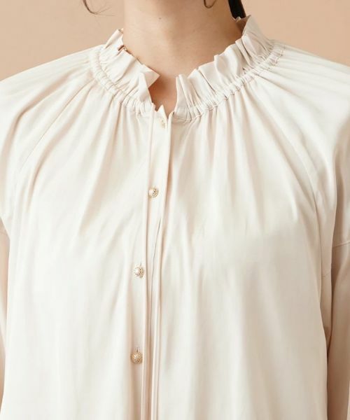 Leilian PLUS HOUSE / レリアンプラスハウス シャツ・ブラウス | フリルリボンブラウス | 詳細7