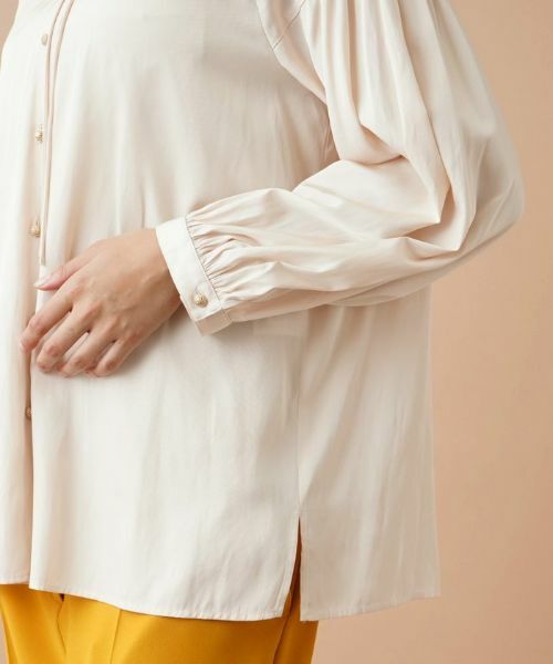 Leilian PLUS HOUSE / レリアンプラスハウス シャツ・ブラウス | フリルリボンブラウス | 詳細9