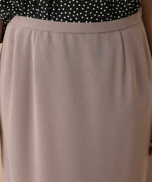 Leilian PLUS HOUSE / レリアンプラスハウス ミニ・ひざ丈スカート | プリーツ切替ミモレスカート | 詳細7