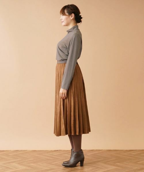 Leilian PLUS HOUSE / レリアンプラスハウス カットソー | ナローボーダーハイネックカットソー | 詳細18