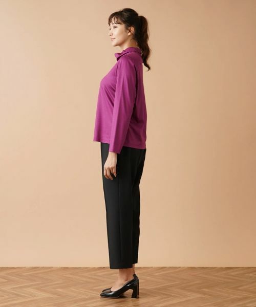 Leilian PLUS HOUSE / レリアンプラスハウス カットソー | 【店舗人気】ハイネックカットソー | 詳細8