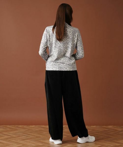 Leilian PLUS HOUSE / レリアンプラスハウス ニット・セーター | 【店舗人気】レオパードハイネックカットソー | 詳細13